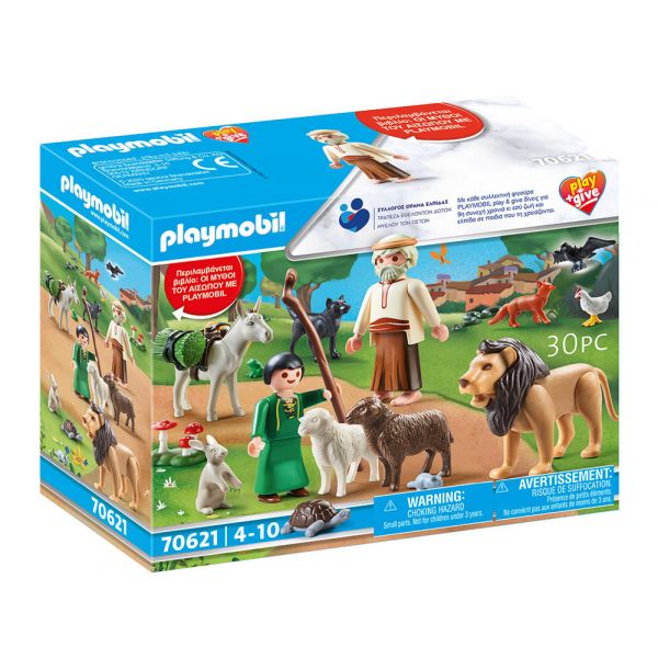 PLAYMOBIL HISTORY PLAY AND GIVE 2020 ΜΥΘΟΙ ΤΟΥ ΑΙΣΩΠΟΥ