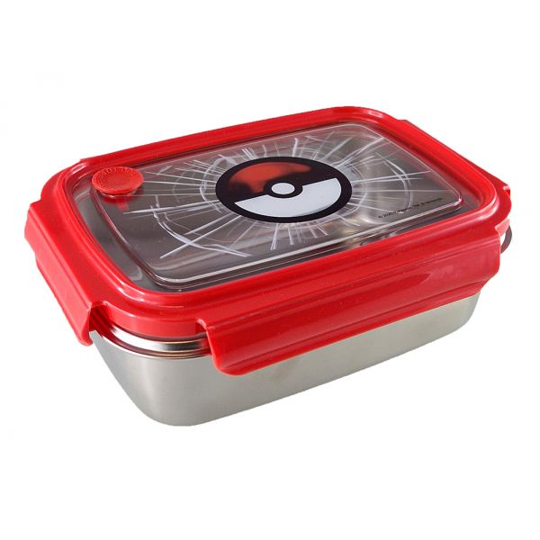 STAINLESS STEEL FOOD CONTAINER 1020ml POKEMON
