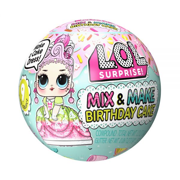 L.O.L. SURPRISE MIX & MAKE BIRTHDAY CAKE ™ DOLL SURPRISE