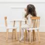 LE TOY VAN WOODEN TABLE WITH 2 CHAIRS
