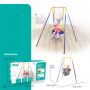 METALLIC SWING 3 IN 1 WITH BABY SEAT 155 cm. HEIGHT