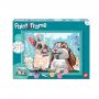 PAINT & FRAME PAINT BY NUMBERS CUTE BUNNIES FOR AGES 9+