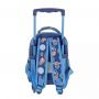 MUST TODDLER TROLLEY BACKPACK 27X10X31 cm 2 CASES CAPTAIN AMERICA SUPER SOLDIER