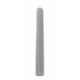 UNIKER HANDMADE AROMATIC CANDLE SCRATCHED CYLINDER 2,8 x 29 cm - GREY