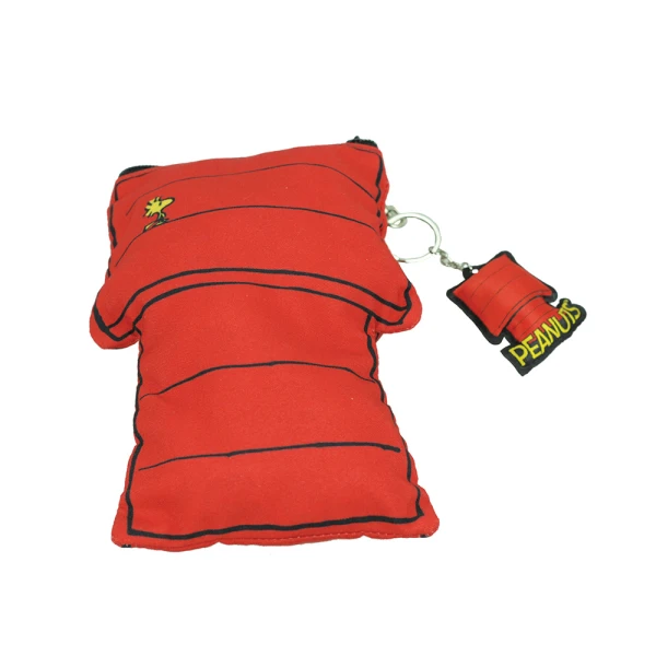 BACK ME UP ΚΑΣΕΤΙΝΑ ΤΡΙΓΩΝΙΚΗ PEANUTS SNOOPY ΚΟΚΚΙΝΟ