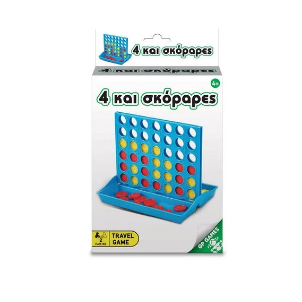 BOARD GAME TRAVEL GAMES - 4 AND YOU SCORE