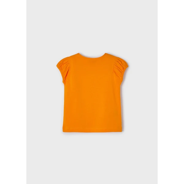 MAYORAL SHORT SLEEVES BLOUSE PUMPKIN