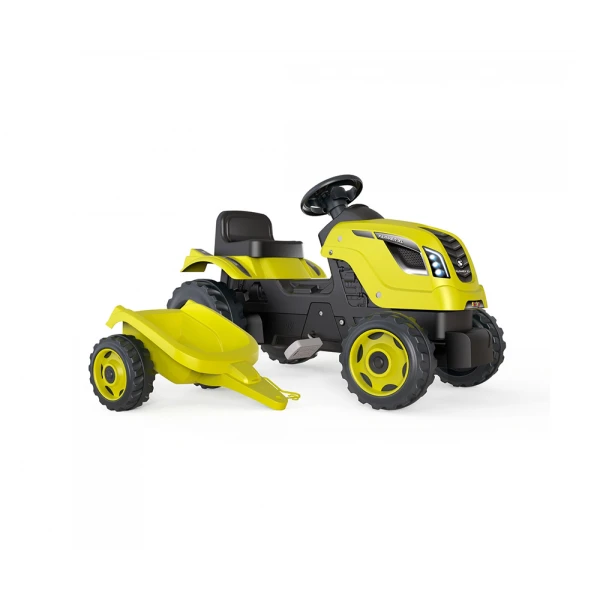 SMOBY FARMER XL ΠΡΑΣΙΝΟ ΤΡΑΚΤΕΡ ΚΑΙ ΤΡΕΙΛΕΡ