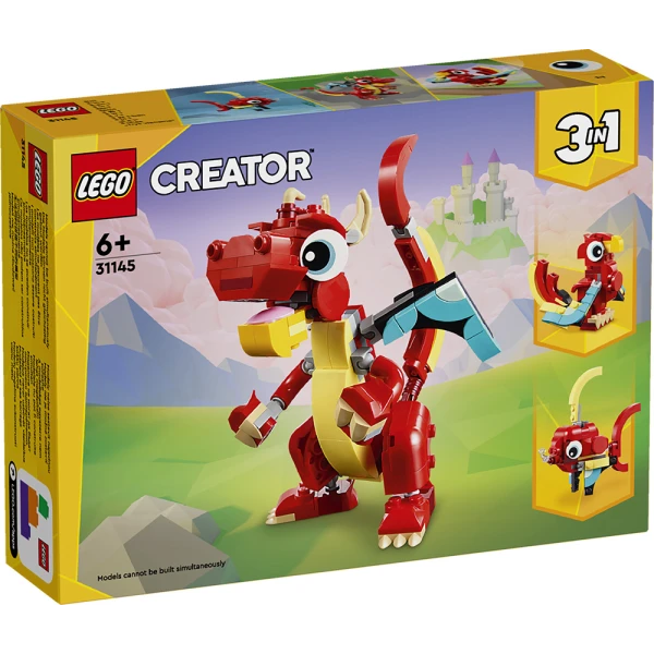 LEGO® CREATOR ΚΟΚΚΙΝΟΣ ΔΡΑΚΟΣ