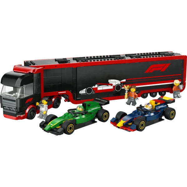 LEGO® CITY ΦΟΡΤΗΓΟ F1® ΜΕ ΑΥΤΟΚΙΝΗΤΑ RB20 & AMR24 F1®