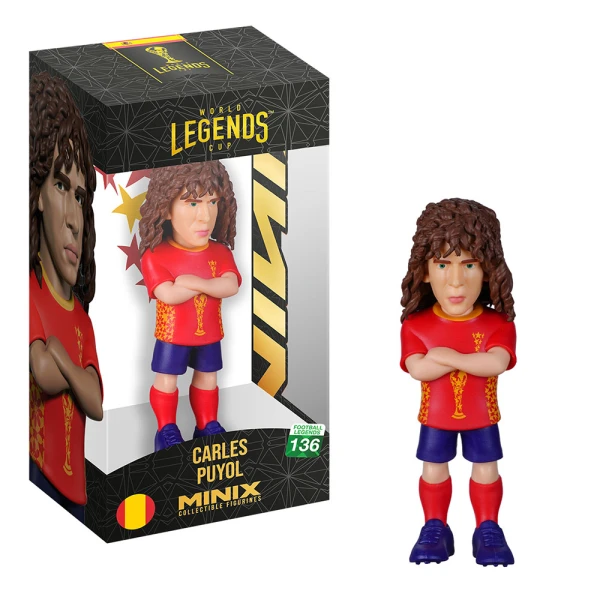 MINIX LEGENDS WORLD CUP ΙΣΠΑΝΙΑ ΦΙΓΟΥΡΑ 12 cm CARLES PUYOL