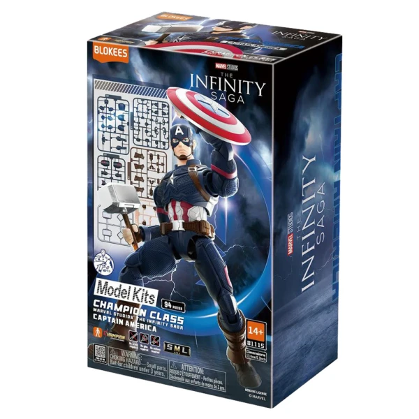 BLOKEES KIT ΚΑΤΑΣΚΕΥΗΣ MARVEL CAPTAIN AMERICA