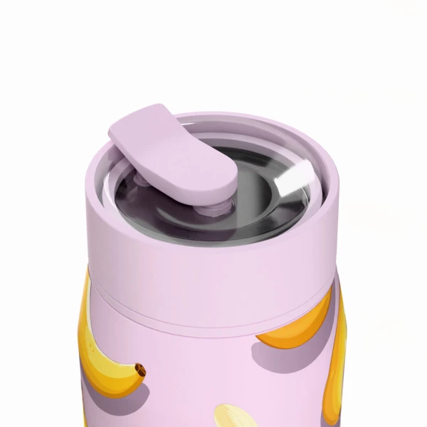 ESTIA HOME ART ΘΕΡΜΟΣ LENS SAVE THE AEGEAN 360ml BANANA MOOD