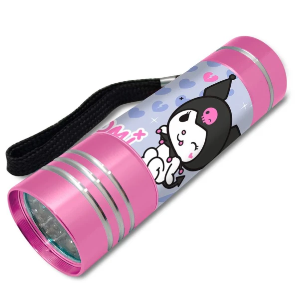 ALUMINIUM TORCH 9 LEDS KUROMI - 4 DESIGNS