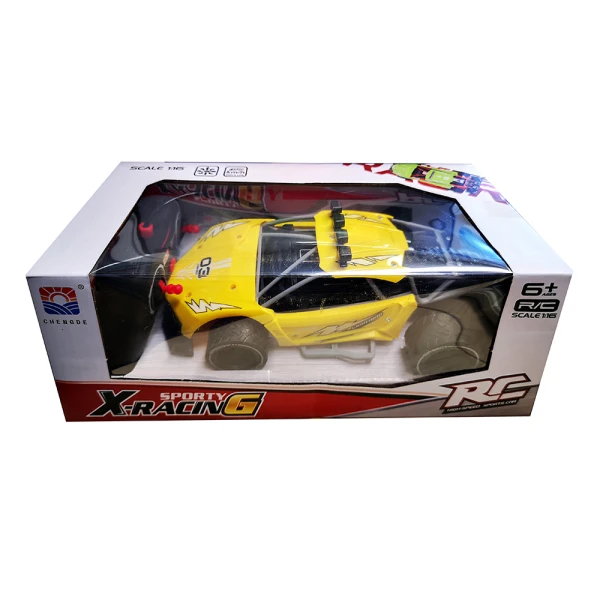REMOTE CONTROL CAR 1:16 27MHz - YELLOW