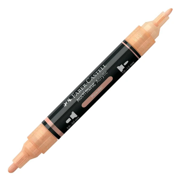 FABER-CASTELL ΑΚΡΥΛΙΚΟΣ ΜΑΡΚΑΔΟΡΟΣ MULTIMARK ΧΡΩΜΑ 303 POWDER