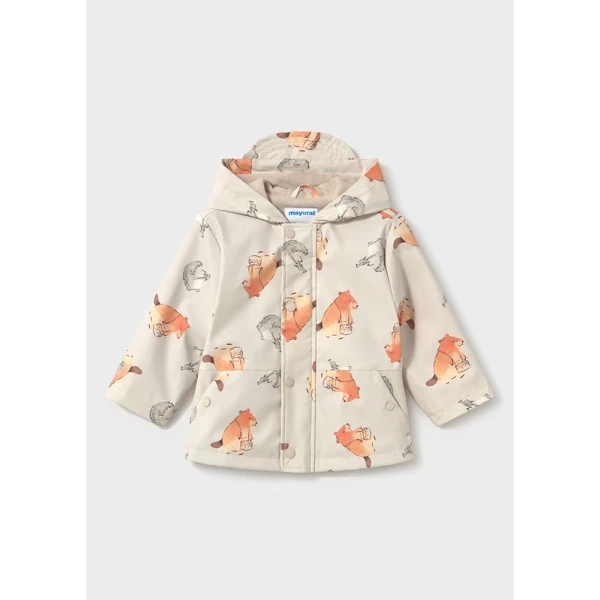 MAYORAL WATERPROOF JACKET BEIGE