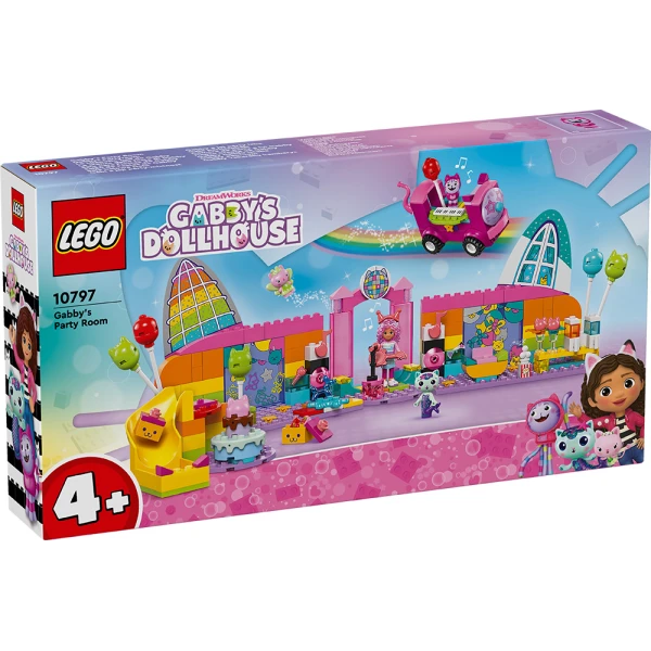 LEGO® 4+ GABBYʼS DOLLHOUSE ΓΙΟΡΤΙΝΟ ΔΩΜΑΤΙΟ ΤΗΣ ΓΚΑΜΠΙ