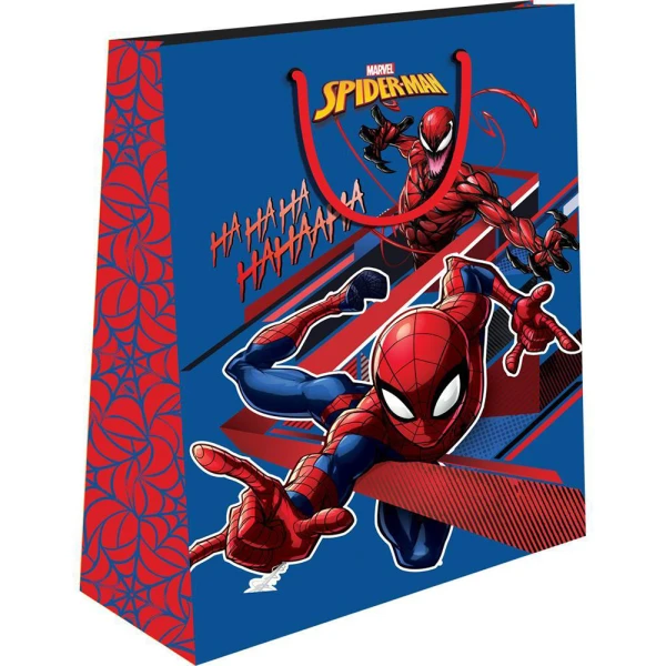 PAPER GIFT BAG 18X11X23 cm SPIDERMAN - 2 DESIGNS