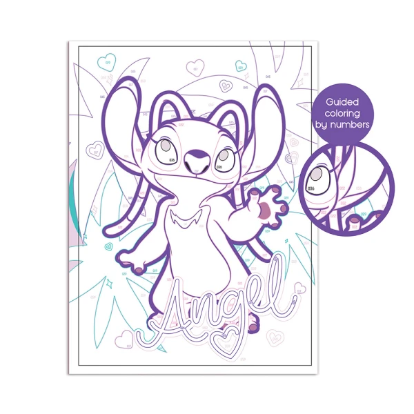 HAPPIHOBBI PAINT & FRAME PAINT BY NUMBERS ANGEL