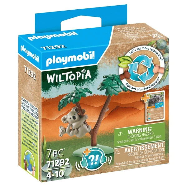 PLAYMOBIL WILTOPIA ΚΟΑΛΑ ΜΕ ΤΟ ΜΙΚΡΟ ΤΟΥ