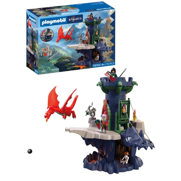 PLAYMOBIL KNIGHTS ΠΥΡΓΟΣ ΙΠΠΟΤΩΝ ΔΡΑΚΟΥ