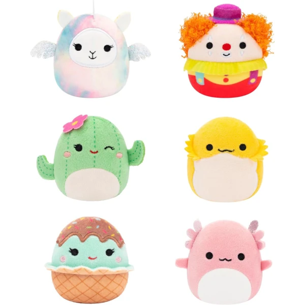 MICROMALLOWS - ΣΕΤ 6 τεμ. ΛΟΥΤΡΙΝΑ 6εκ. SQUISHMALLOWS