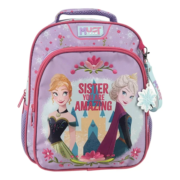 MUST TEAM ΤΣΑΝΤΑ ΠΛΑΤΗΣ ΝΗΠΙΟΥ 27Χ10Χ31 εκ. 2 ΘΗΚΕΣ FROZEN SISTER YOU ARE AMAZING
