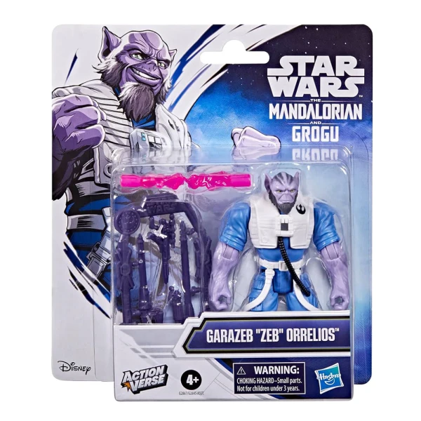 STAR WARS ACTIONVERSE ZEB ORRELIOS FIGURE