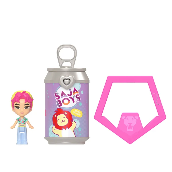 POLLY POCKET x KPOP ΜΠΡΕΛΟΚ SAJA BOYS ΣΕΤ ΤΩΝ 5