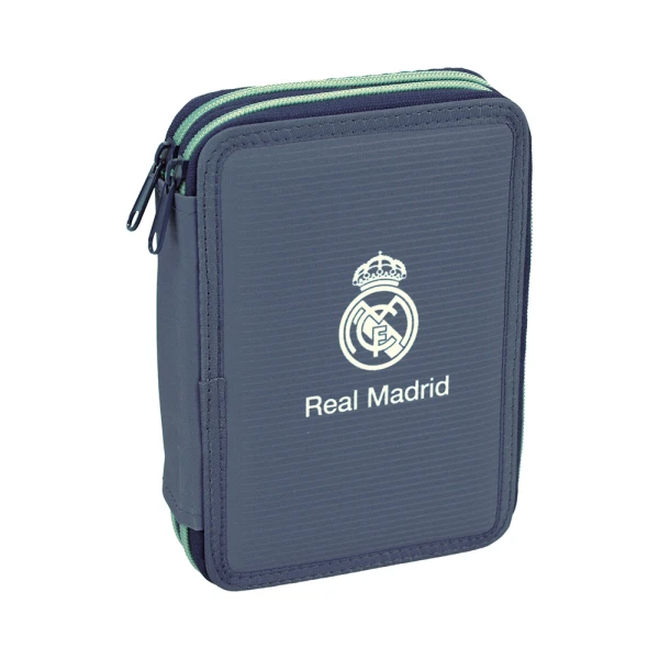 BACK ME UP DOUBLE FILLED  PENCIL CASE REAL MADRID