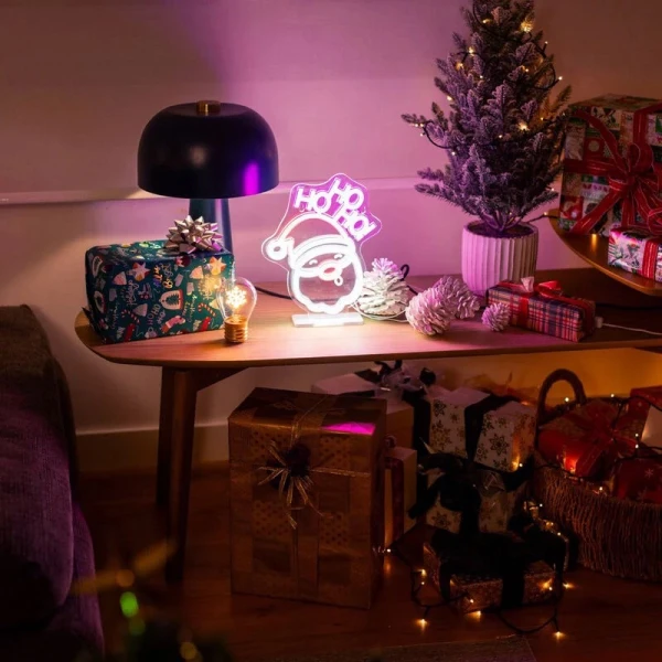 LEGAMI ΔΙΑΚΟΣΜΗΤΙΚΟ ΦΩΤΙΖΟΜΕΝΟ NEON EFFECT LED SIGN - ITS A SIGN - ΑΓΙΟΣ ΒΑΣΙΛΗΣ