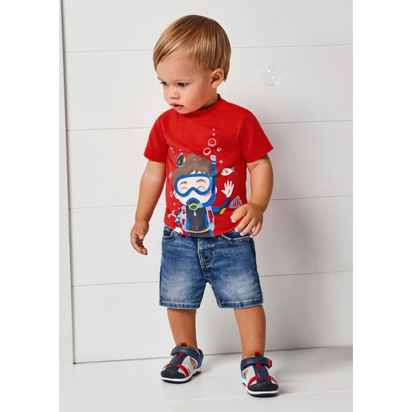 MAYORAL BERMUDA SHORTS SOFT DENIM