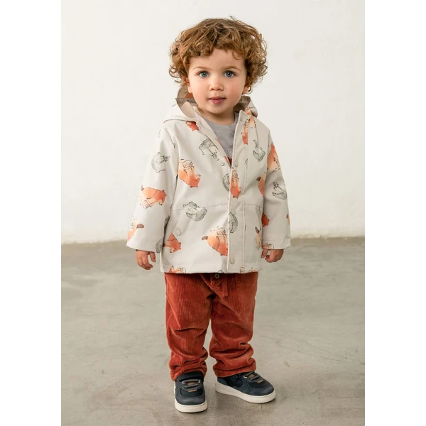 MAYORAL WATERPROOF JACKET BEIGE
