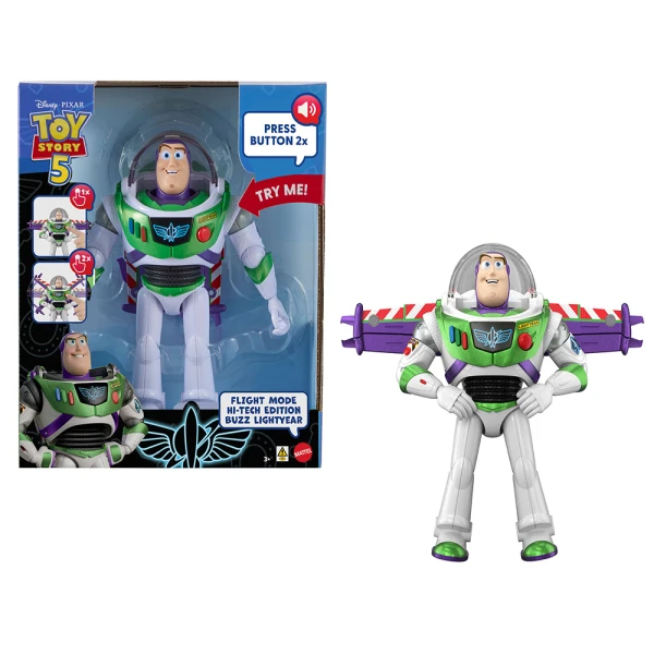 TOY STORY FIGURE 30 cm BUZZ WITH MOTION & SOUNDS