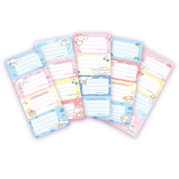ΑΥΤΟΚΟΛΛΗΤΕΣ ΕΤΙΚΕΤΕΣ 20 τεμ. 5 ΦΥΛΛΑ CINNAMOROLL