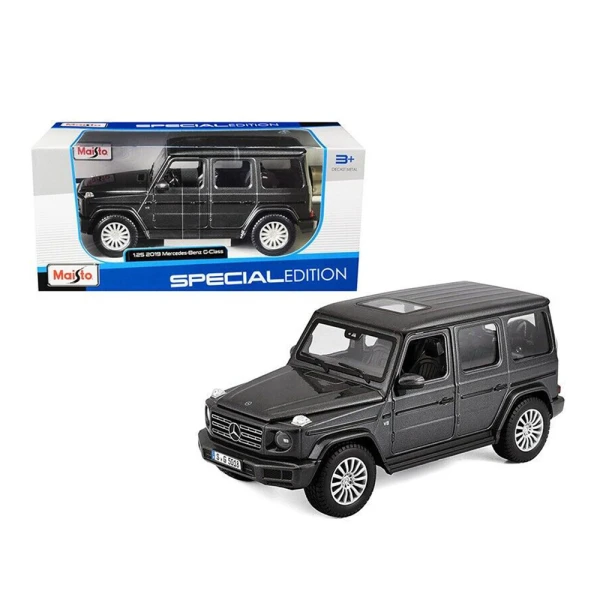 MAISTO 1:25 SPECIAL EDITION 2019 MERCEDEZ BENZ G CLASS AMG SUV GREY