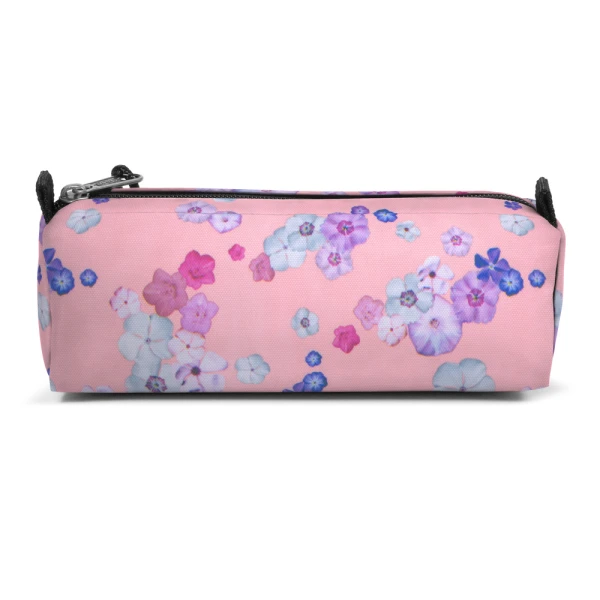 EASTPAK BENCHMARK ΜΟΝΗ ΚΑΣΕΤΙΝΑ FLORAL BLOOM PINK