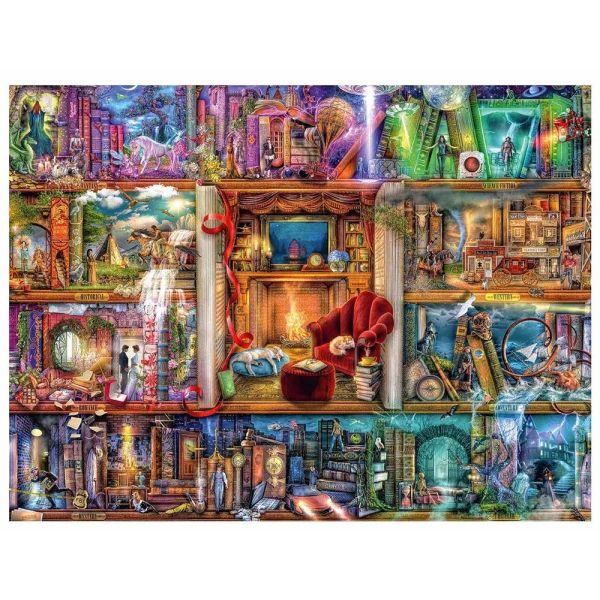 RAVENSBURGER ΠΑΖΛ 1500 τεμ. ΜΕΓΑΛΗ ΒΙΒΛΙΟΘΗΚΗ