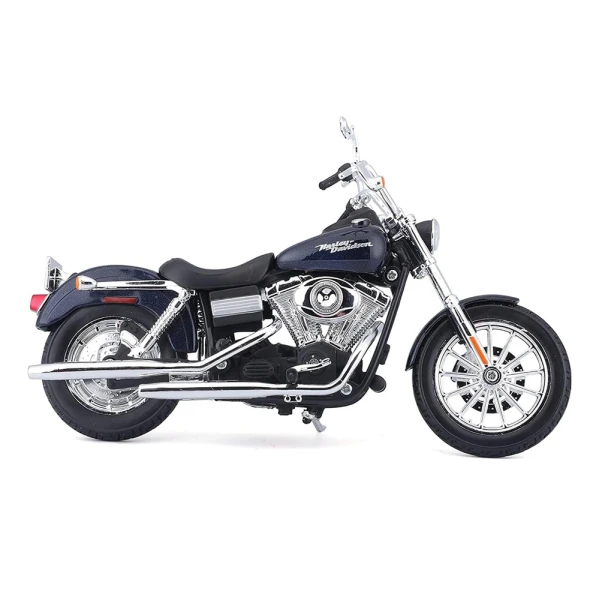 MAISTO 1:12 H-D MOTORCYCLES 2006 FXDBI DYNA STREET BOB BLUE