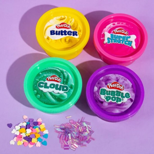 PLAYDOH - ΣΕΤ SLIME 4ΤΜΧ. KAWAII MIX & PLAY