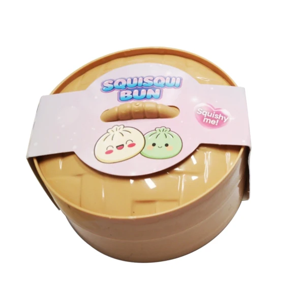SQUISHY BUN BAO DUMPLING ΠΟΛΥΧΡΩΜΟ 8.5 εκ.