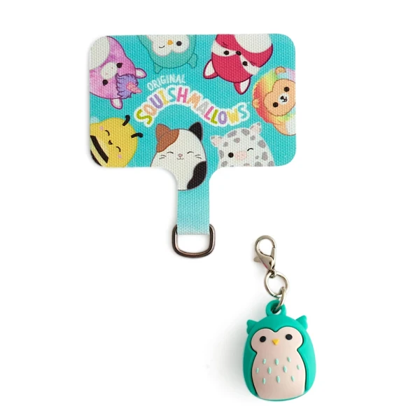 SQUISHMALLOWS UNIVERSAL ΜΠΡΕΛΟΚ ΚΙΝΗΤΟΥ ΜΕ PAD ΣΥΝΔΕΣΗΣ - WINSTON THE OWL