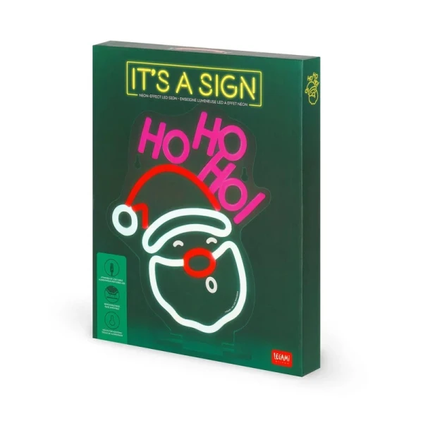 LEGAMI ΔΙΑΚΟΣΜΗΤΙΚΟ ΦΩΤΙΖΟΜΕΝΟ NEON EFFECT LED SIGN - ITS A SIGN - ΑΓΙΟΣ ΒΑΣΙΛΗΣ
