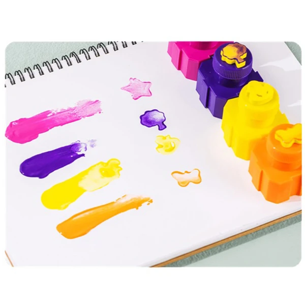 DELI ΔΑΚΤΥΛΟΜΠΟΓΙΕΣ 18ml ΜΕ ΣΦΡΑΓΙΔΑ 6 ΧΡΩΜΑΤΑ KIDS