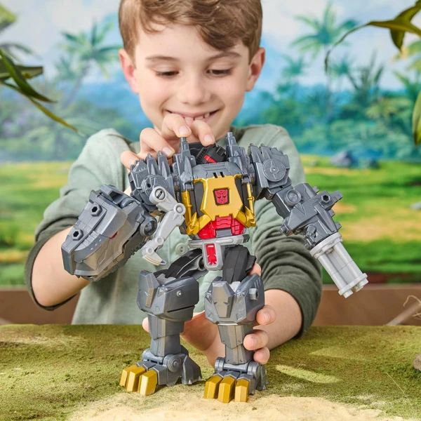 TRANSFORMERS CYBERWORLD CHOMP & BATTLE - ΦΙΓΟΥΡΑ GRIMLOCK