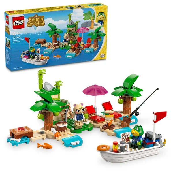 LEGO® ANIMAL CROSSING™ ΠΕΡΙΗΓΗΣΗ ΤΟΥ KAPP\'N ΜΕ ΒΑΡΚΑ ΣΤΟ ΝΗΣΙ