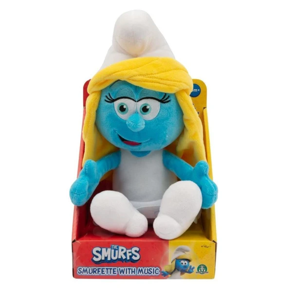 SMURFS PLUSH WITH MUSIC 30 cm SMURFETTE