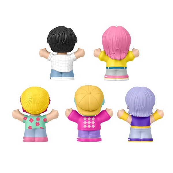 FISHER PRICE LITTLE PEOPLE ΣΕΤ ΜΕ ΣΥΛΛΕΚΤΙΚΕΣ ΦΙΓΟΥΡΕΣ K-POP DEMON HUNTERS SAJA BOYS