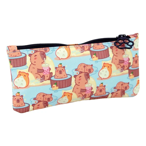 FLAT PENCIL CASE CAPYBARA